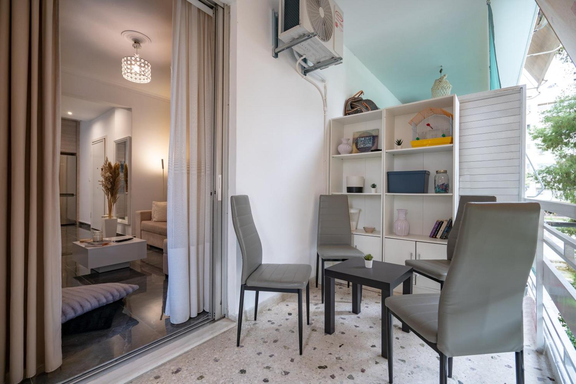 Neo Irakleio Train St. 1 Bedrm 4 Pers. Apartment เอเธนส์ ภายนอก รูปภาพ