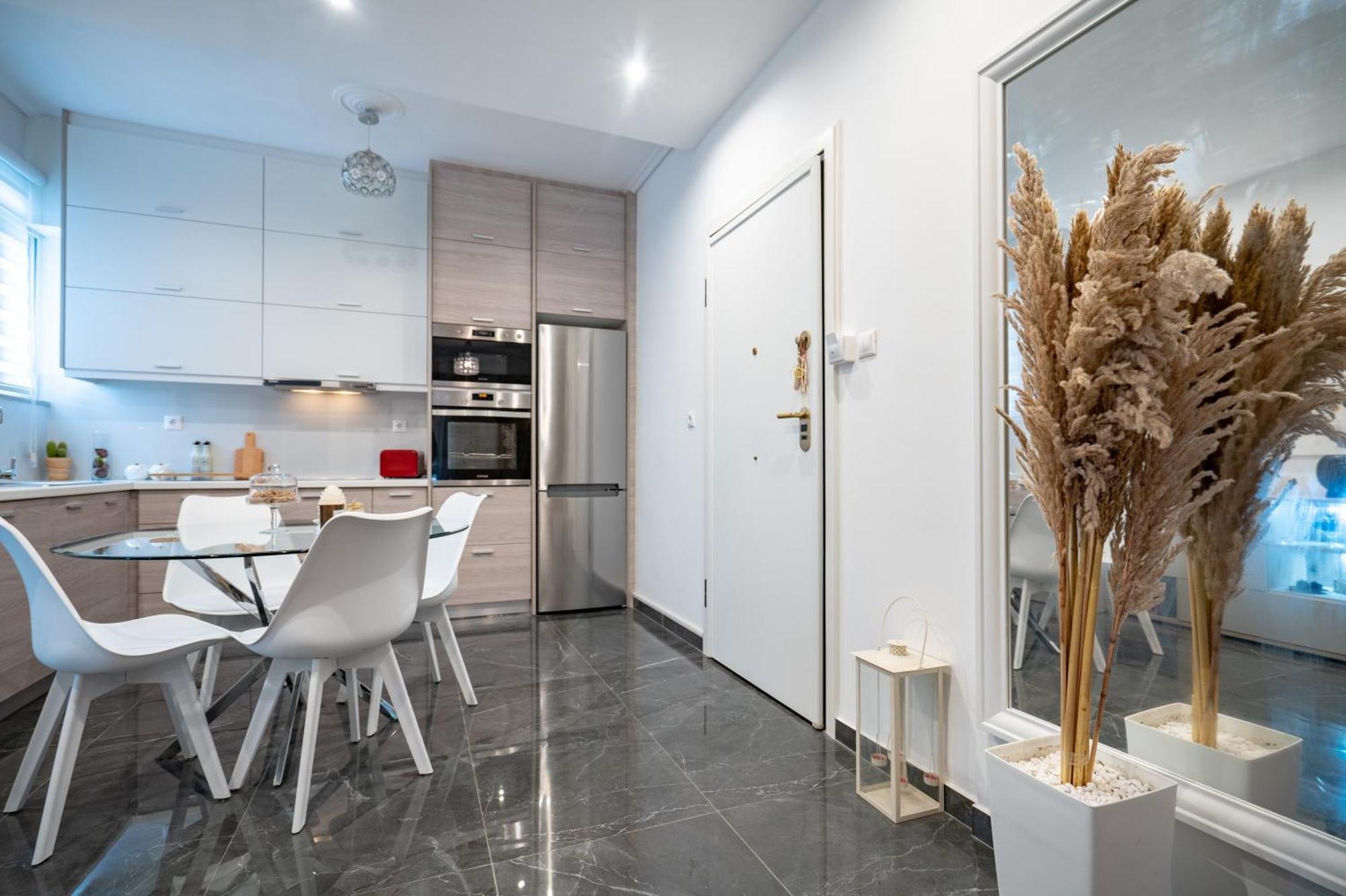 Neo Irakleio Train St. 1 Bedrm 4 Pers. Apartment เอเธนส์ ภายนอก รูปภาพ