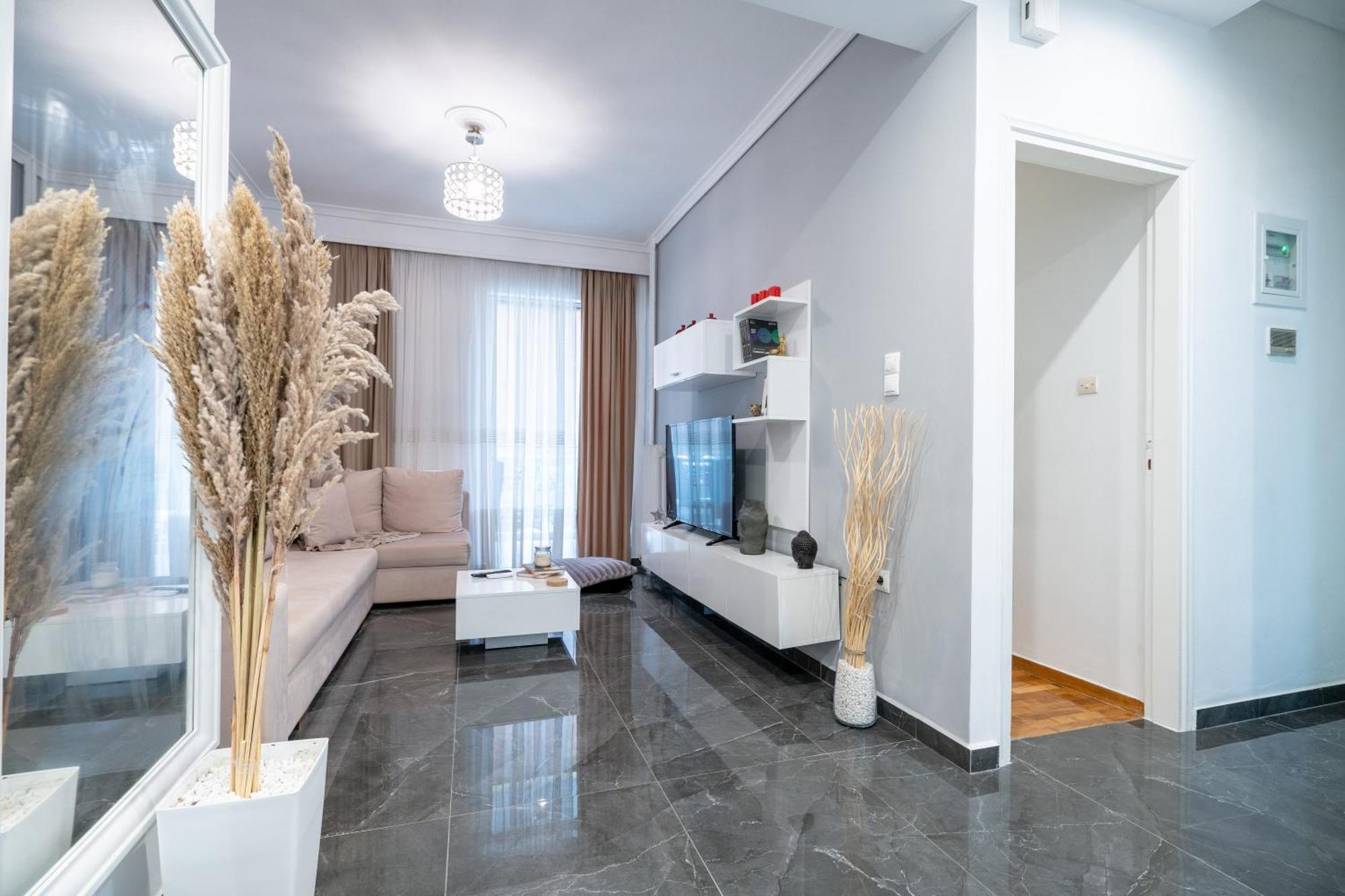 Neo Irakleio Train St. 1 Bedrm 4 Pers. Apartment เอเธนส์ ภายนอก รูปภาพ